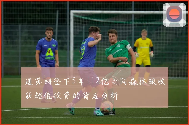 道苏姆签下5年112亿合同森林狼收获超值投资的背后分析