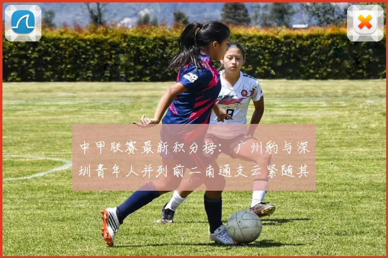中甲联赛最新积分榜：广州豹与深圳青年人并列前二南通支云紧随其后